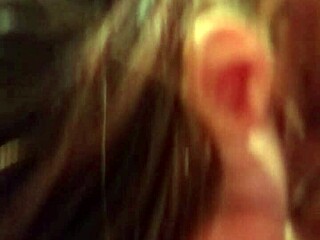 She's sucking that dick like it's the best thing ever, deep and sloppy