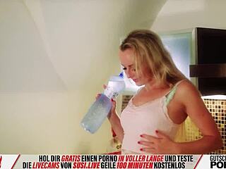 i love stripping and fingering myself, watch blonde susi show it all