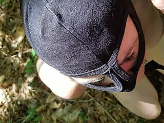 Forest Walk Turns Slave Intense