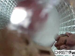 hot shower bts fun with christy dahlia and ivan