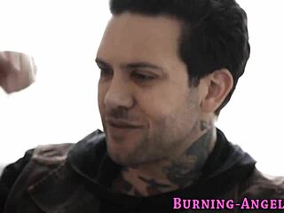 Alternative Tattooed Blonde Gets Fucked