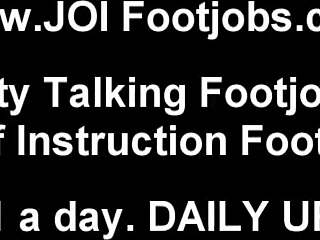 Jerk Off With My Feet In Your Face!