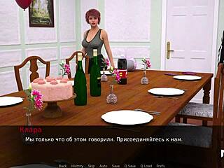 Dusklightmanor features a redhead getting fucked on the dining room table e1 63