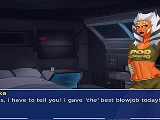 star wars cosplay bang with alien sith girls