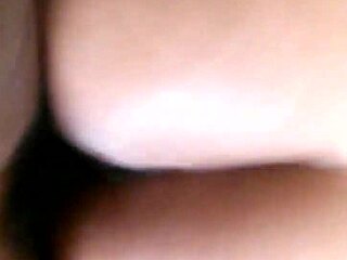 black chick with fat ass gets creamy on the dick