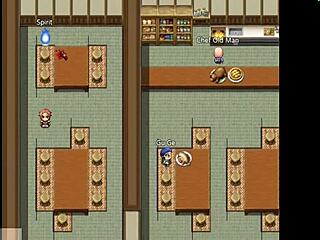 In this hentai game, npc spreads seed to all women for world peace