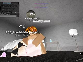 Roblox Fun with Blonde in Doggystyle Action