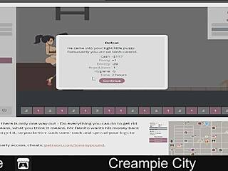 I say, creampie city with erotic scenes.