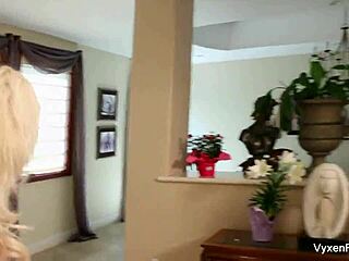 Sexy Vyxen Steel Gets Wild On The Porn Set