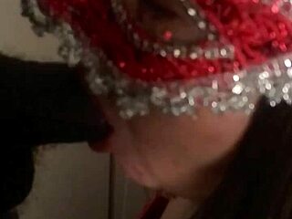Detailed View of Sloppy Slow Motion Throat Fucking by Masked Star
