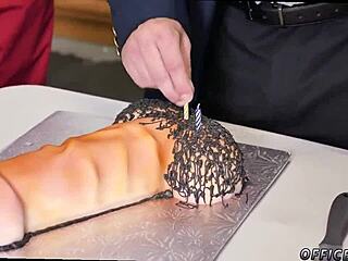 Straight Guy Receives First Gay Blowjob as Lance's Big Birthday Surprise