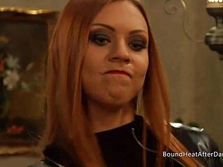 Intense Whipping And Punishment For Bound Lesbian Slaves!