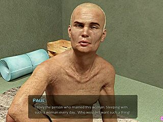 Horký blond trojka v 3D hře. Zvrácená akce s tulákem?