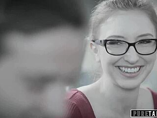 Gracie May Green explores intense taboo desires with rough deepthroat and riding