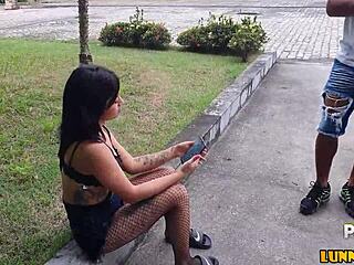 Teen cries after fight, well-endowed consoles her completely!