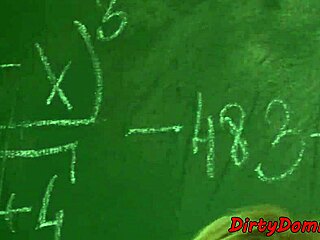 Submissive schoolgirl gets throatfucked by dildo in femdom session. Bound babe endures intense domination by European milf with toys.