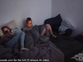 Wow, lesbian pussy eating on vacation nights!