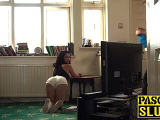 Pascal enjoyed face fucking the petite chick