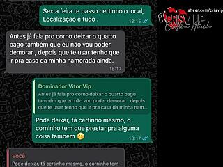 Cristina Almeida Humiliated by Dominator in Submissive Wife Scene