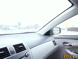 teen enjoys a casual pov session in high definition