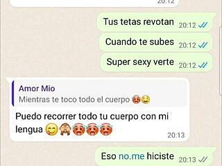 hablando con mi novia despues de cojer parte 4