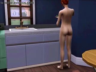 Wicked Of Whimsville Se 1 Ep 2: Brunette Masturbates To Redhead.