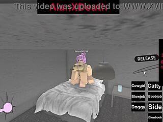 A silent encounter leads to a fast and naughty Roblox session