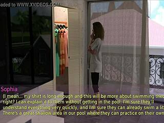 a wife and her stepmother play a game