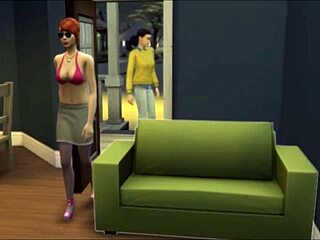 Wicked Of Whimsville Se 1 Ep 2: Brunette Masturbates To Redhead.