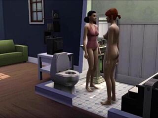 Wicked Of Whimsville Se 1 Ep 2: Brunette Masturbates To Redhead.