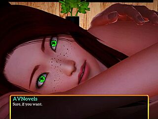 A Brunette Teen Joins The New Family Scene.