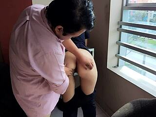 i celebrate at the holiday party with babe