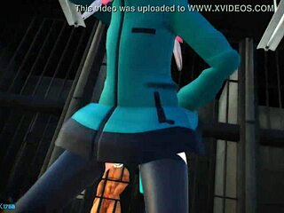 Sagiri Izumi performs raspberry dance in monster toon style