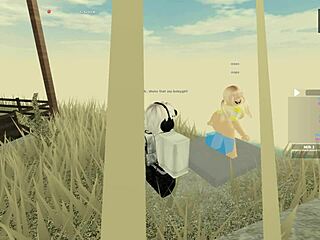 Roblox porn with deepthroat and anal banging action