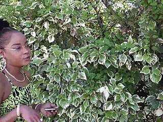 Nathou, a guadeloupean brunette, really wants sex