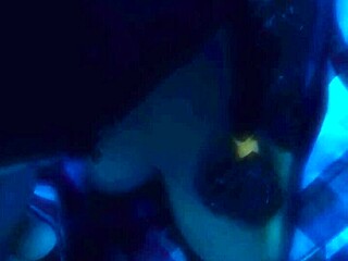 sharon gives deepthroat blowjob to husband with facial