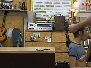 Hey, watch this skinny teen babe get banged!