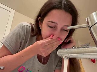 He came on my face in public, then sent me to the backyard garden for more voyeur fun