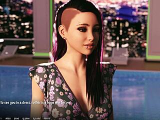 sinful jade from aoa academy exposes her perfect breast in roleplay