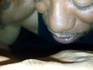 she begged me to eat her ebony bbw pussy with my tongue in this homemade scene