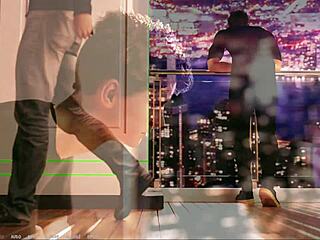 sinful jade from aoa academy exposes her perfect breast in roleplay