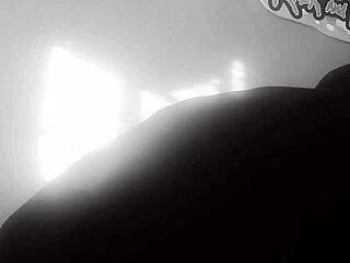 Ebony Babe's Emotional Journey Through Missionary Blowjob and Cum on Ass