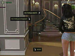 FashionBusiness: Big Tits Bouncing Wildly at Gym in Episode 43