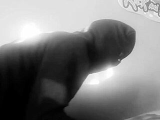 Ebony Babe's Emotional Journey Through Missionary Blowjob and Cum on Ass