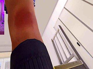 vr experience with my asian girlfriend