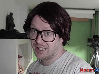 leeds amateur babe sucking nerd's dick, i'm totally into this wild first time