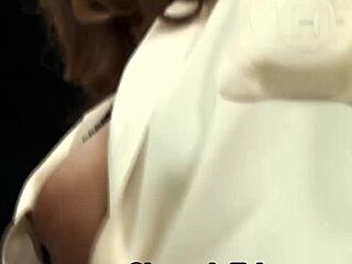 Black Shemale Spunking Hard After Blowjob