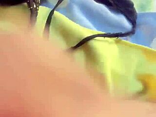 hot girl gets fingered in public