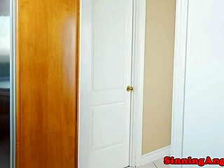 Does this gaping babe ride cock before assfucking?