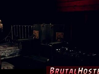 Rough Bondage Teases Poor Little Latina Teen's Bound Body